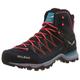 Salewa WS Mountain Trainer Lite Mid Gore-TEX Damen Trekking- & Wanderstiefel, Blau (Premium Navy/Blue Fog), 39 EU