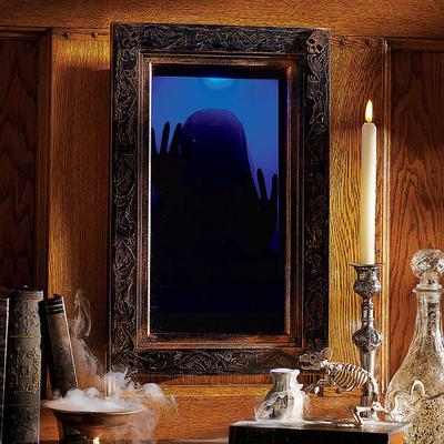 Deluxe Animated Ghost Mirror - Grandin Road