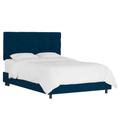 Tufted Bed by Skyline Furniture in Premier Navy (Size TWIN)