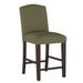 Velvet Back Counter Stool by Skyline Furniture in Velvet Loden