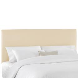 Twill Upholstered Headboard by Skyline Furniture in Twill Natural (Size CALKNG)