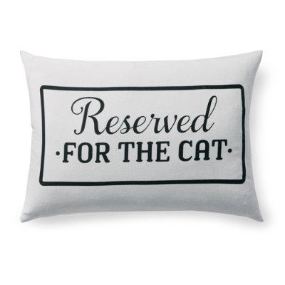 Reserved Pillow - Cat - Grandin Road