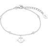 s.Oliver Armband Silber One Size Weiss Damen