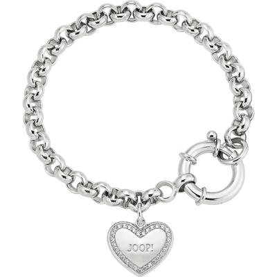 JOOP! - Armband 925er Silber Armbänder & Armreife Weiss Damen