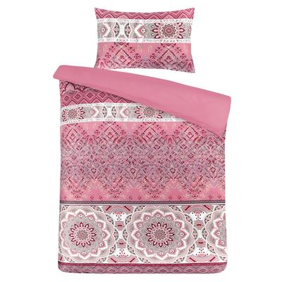 Gallazzo Bettwäsche 100 - Multi / Rosa 1x 240cm x 2x 60cm 70cm