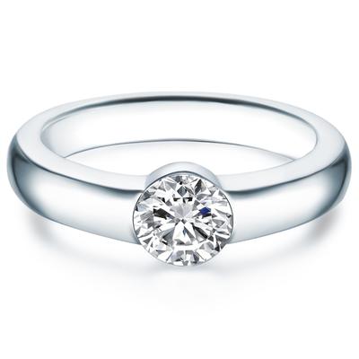 Trilani - Ring aus Sterling Silber in Silber mit verziert mit Kristallen von Swarovski® Ringe 1 ct Damen