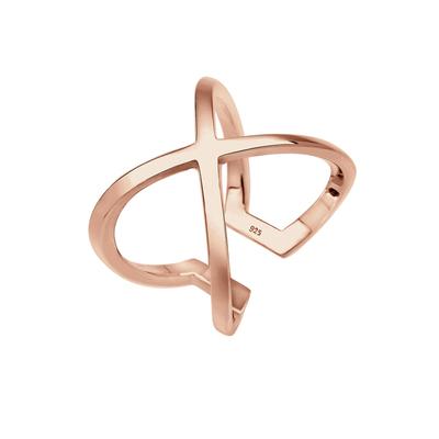Elli - Blogger Must-Have Statement Kreuz 925 Sterling Silber Ringe 1 ct Damen (54.99 € / 1 ct) Image