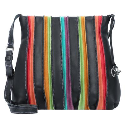 Mywalit Laguna Medium Umhängetasche Leder 23 cm black Grün Damen