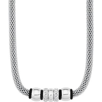 s.Oliver - Kette Edelstahl, Kautschuk Ketten 1 ct Weiss Damen (79.99 € / 1 ct)