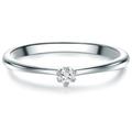 Trilani - Ring aus Sterling Silber in Silber mit Zirkonia Ringe Damen