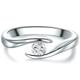 Trilani - Ring aus Sterling Silber in Silber mit Zirkonia Ringe Damen