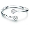 Trilani - Ring Sterling Silber Zirkonia in Silber Ringe Damen