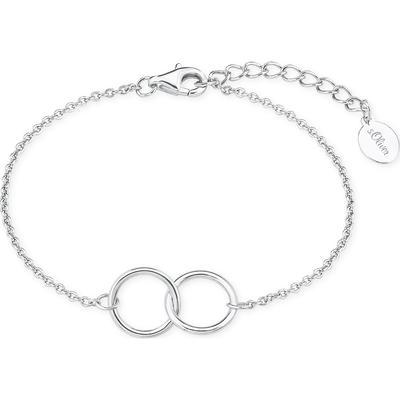 s.Oliver - Armband 925er Silber Armbänder & Armreife Weiss Damen