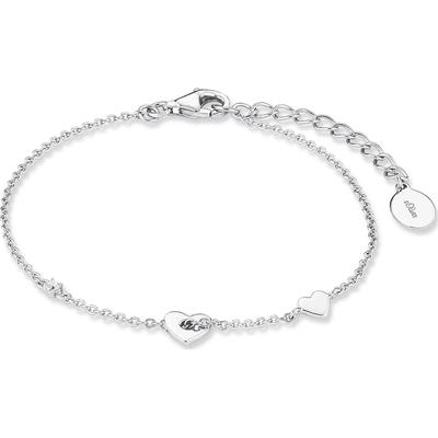 s.Oliver Armband Silber One Size Weiss Damen