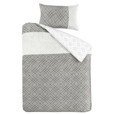 Gallazzo Bettwäsche 800 - Grau 1x 200cm x 240cm / 2x 60cm 70cm