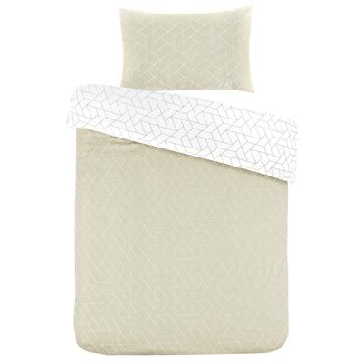 Gallazzo Bettwäsche 600 - Beige 1x 225cm x / 2x 50cm 75cm