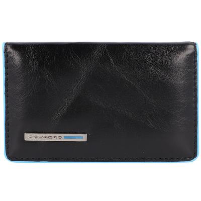 Piquadro - Blue Square Visitenkartenetui Leder 10 cm Zubehör 1 ct Schwarz Herren