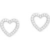 s.Oliver Ohrstecker Silber One Size Weiss Damen