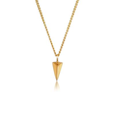 Elli - Dreieck Geo Trend Minimal Design 925 Silber Ketten 1 ct Damen (39.99 € / 1 ct)