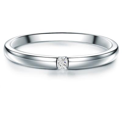 Trilani - Ring Sterling Silber Topas in Silber Ringe 1 ct Damen