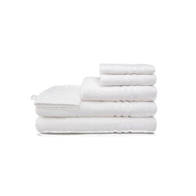 grace grand spa Badetuch Uni in schlichtem Look weiß