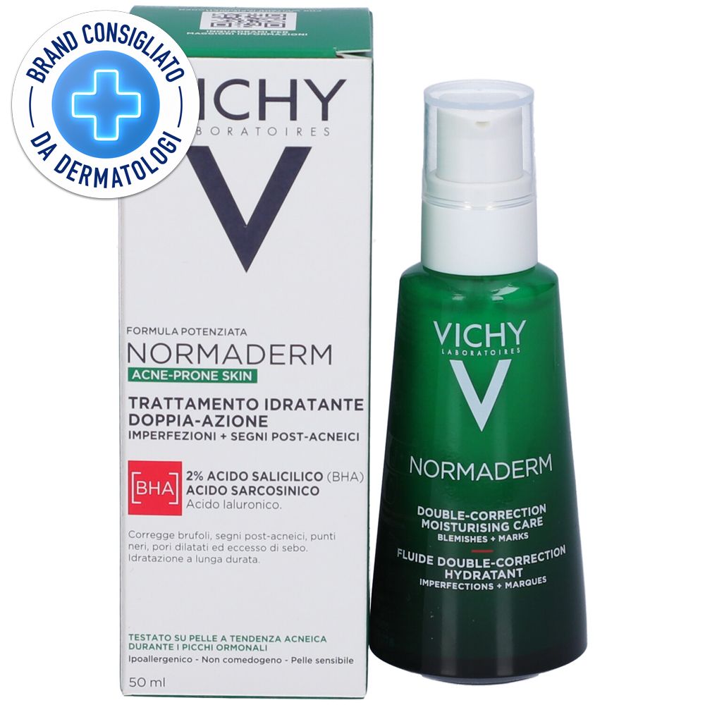 Vichy Normaderm Trattamento Idratante Doppia Azione per pelle a tenden