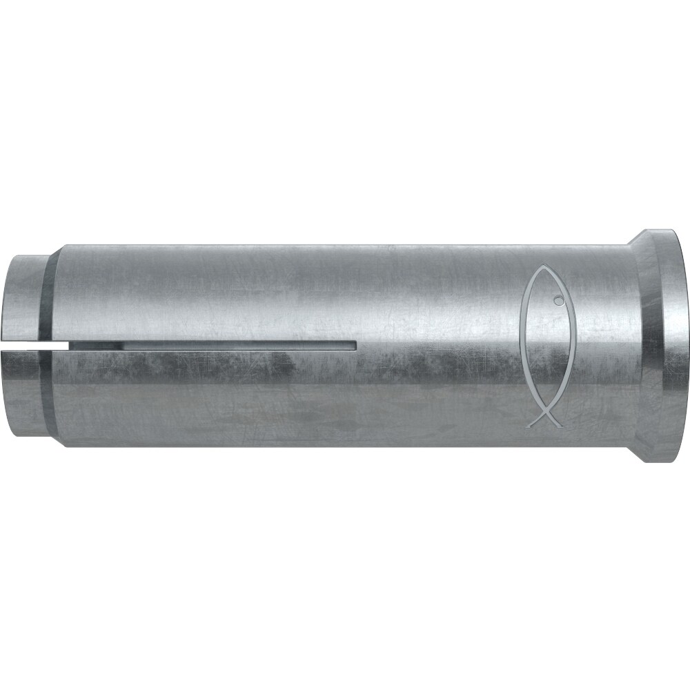 FISCHER Einschlaganker, M10x40mm, galvanisch/elektrolytisch verzinkt, Stahl, Ø12mm, 43mm, Mutter, EA II M10 Image
