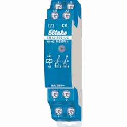 Eltako Installationsrelais, 1TE, teilelektronisch, DIN-Schiene, 2W, 8-230V/AC/DC, 16A, 250V, AC Image