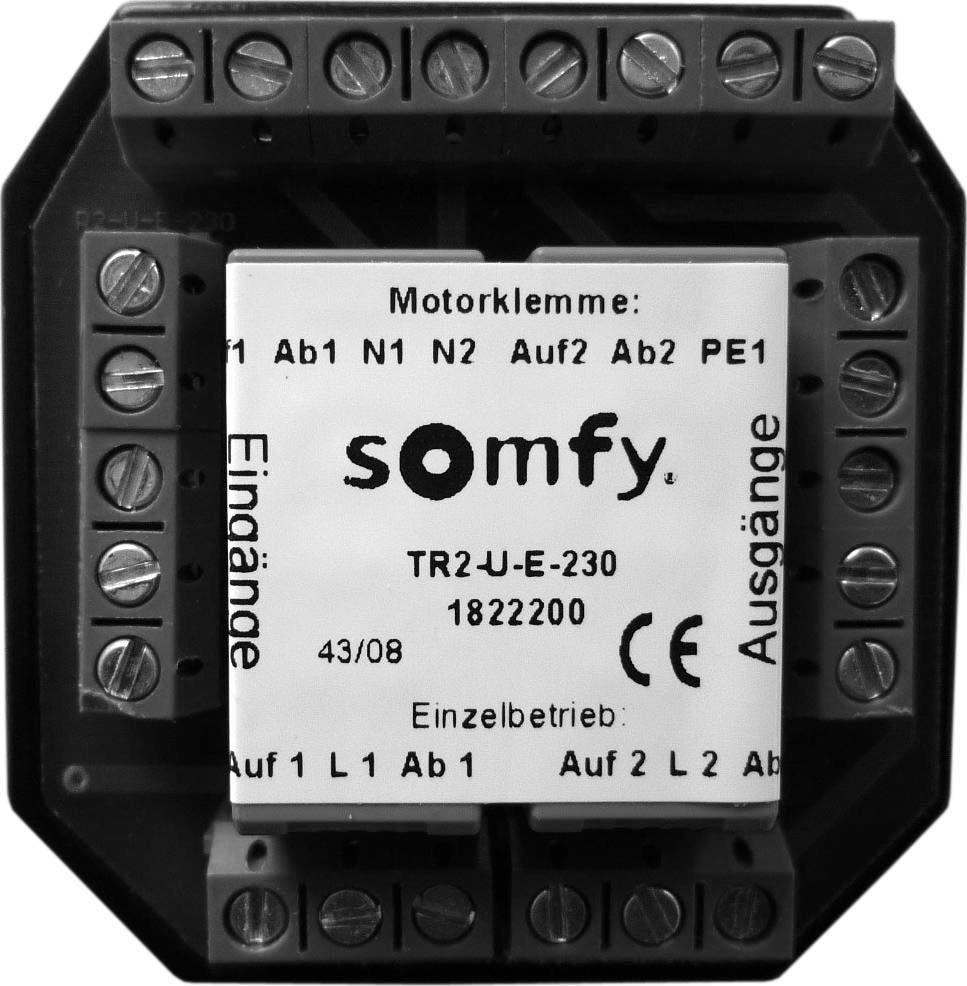 Somfy Trennrelais TR2-U-E-230 1822200 Image