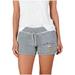 Women's Concepts Sport Gray Minnesota Vikings Mainstream Terry Shorts