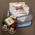 Disney Shoes | **Nwt** Disney Mickey Mouse Baby Shoes Red/Blue | Color: Blue/Red | Size: 6-9 Months
