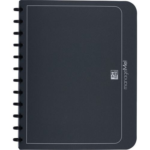 OXFORD Ringmappe Vario-Zipp DIN A4 Anthrazit PP (Polypropylen) 26,5 x 2,1 x 31 cm Image