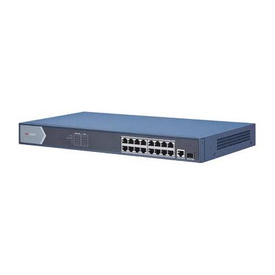 Hikvision DS-3E0518P-E 16-Port Gigabit PoE-Complia...