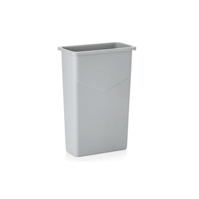 WAS Germany - Abfallbehälter, 75 ltr., 51 x 27 x 75 cm, grau, Polypropylen Image
