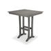 POLYWOOD® Farmhouse Trestle Bar Outdoor Table Plastic in Gray | 42 H in | Wayfair PLB81-T1L1GY