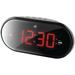 GPX Digital Electric Alarm Tabletop Clock in Plastic/Acrylic in Black | 3.23 H x 6.77 W x 2.48 D in | Wayfair GPXC253B