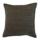 Latitude Run® Plain Duck Egg Outdoor Square Pillow Cover Chenille, Cotton in Gray | 19.3 H x 19.3 W x 1 D in | Wayfair
