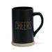 George Oliver 32 oz. Ceramic Beer Mug Ceramic in Black | 6.5 H x 6 W in | Wayfair 93D6FEC30B57471A8A510D9CFD672833