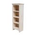 Gracie Oaks Bodenheim 18" W Solid Wood Standard Bookcase Wood in Brown/White | 48 H x 18 W x 12 D in | Wayfair 2282DB94809E496299F4B04510B3A36C