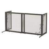 Richell Free Standing Pet Gate Metal (a highly durability option) in Gray | 20 H x 26 W x 18 D in | Wayfair 94945