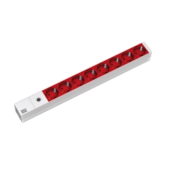 Bachmann 19"-Steckdosenleiste ALU, 8-fach, für USV, 2,0m, ohne Schalter Image