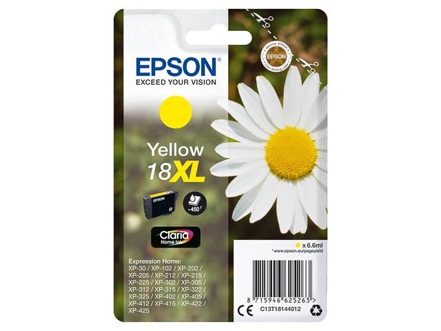 Tinten EPSON C13T18144012 EPSON XP30 TINTE YELLOW HC Image