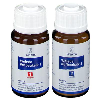 Weleda Aufbaukalk 1+2 2x45 g Pulver Image