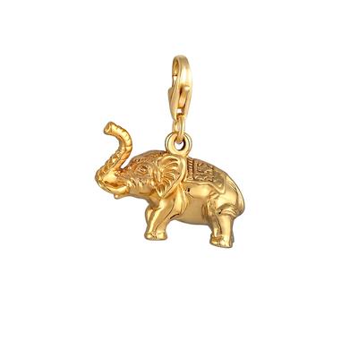 Nenalina - Anhänger Elefant Symbol Tier Reise 925 Silber Charms & Kettenanhänger 1 ct Damen