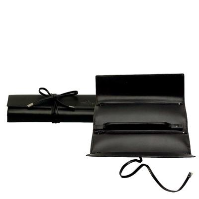 Windrose Schmuckrolle Nappa Schwarz Damen Image