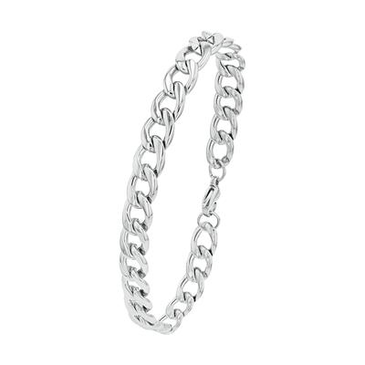 amor - Armband für Herren, Edelstahl Herrenschmuck 1 ct Weiss