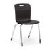 Virco Analogy® Series 18" Classroom Chair Plastic/Metal in Brown | 31.75 H x 19 W x 21.25 D in | Wayfair 4060669