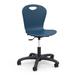 Virco zuma® series 18" Task Chair Plastic/Metal in Blue | 29.25 H x 21.5 W x 24.25 D in | Wayfair 4029056