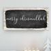 The Holiday Aisle® Merry Chrismukkah by Olivia Rose - Wrapped Canvas Textual Art Print Canvas in White | 18 H x 36 W x 1.5 D in | Wayfair