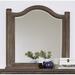 Darby Home Co Erving Master Arch Traditional Beveled Mount to Dresser Mirror Wood in White | 34.75 H x 38.5 W x 2.25 D in | Wayfair